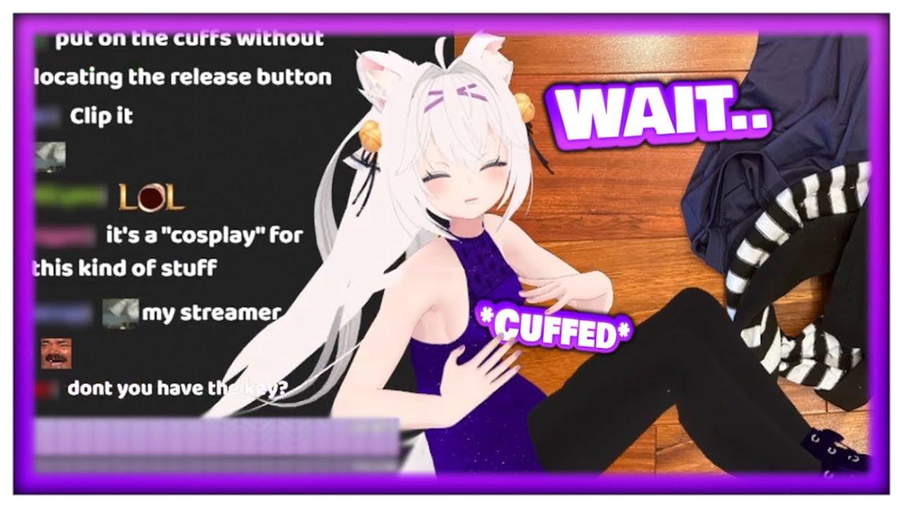 Filian Cuffed Herself On Stream... But Where's The Key?