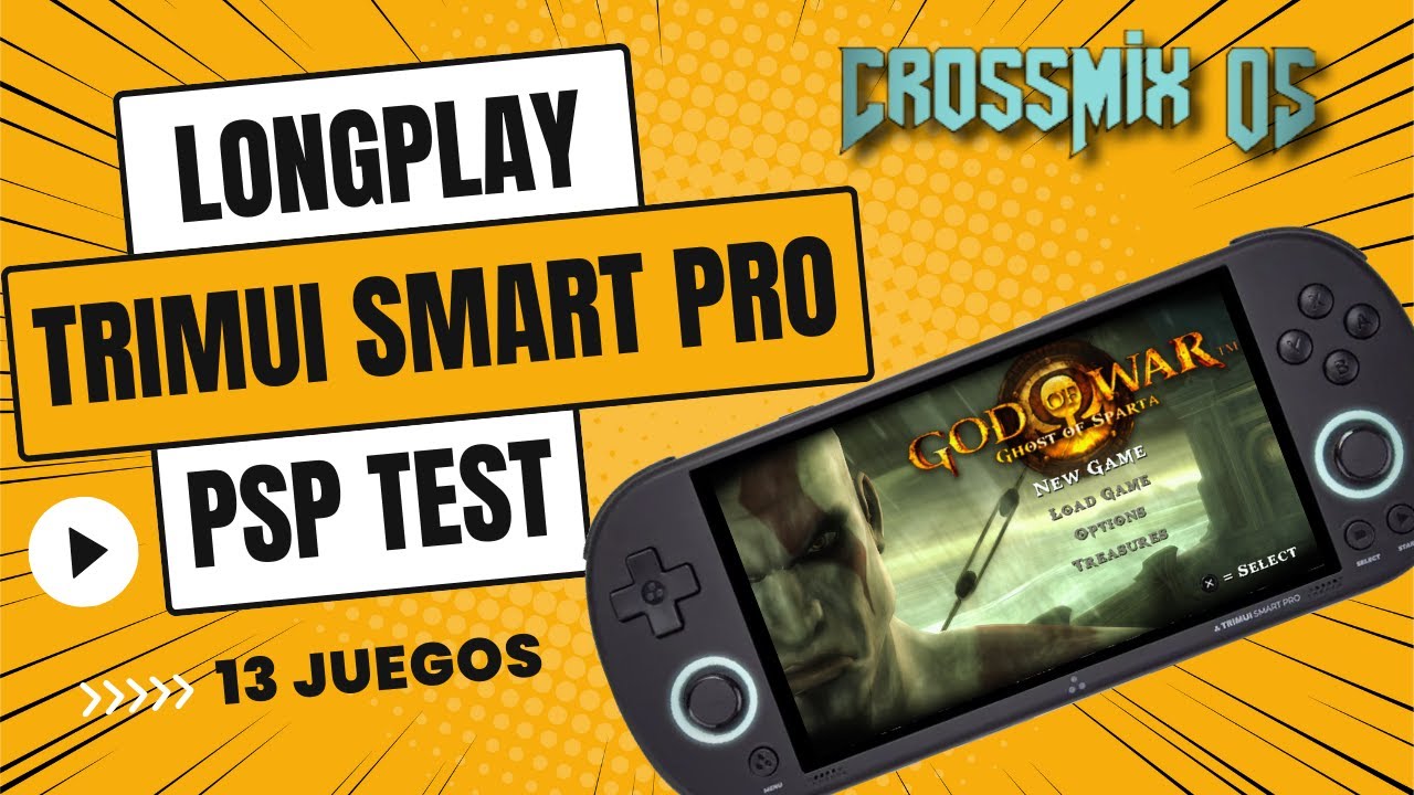 TEST 13 Juegos de PSP en Trimiu Smart Pro Cross Mix OS