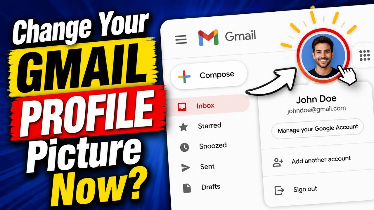 Change Your Gmail PROFILE Picture Now?