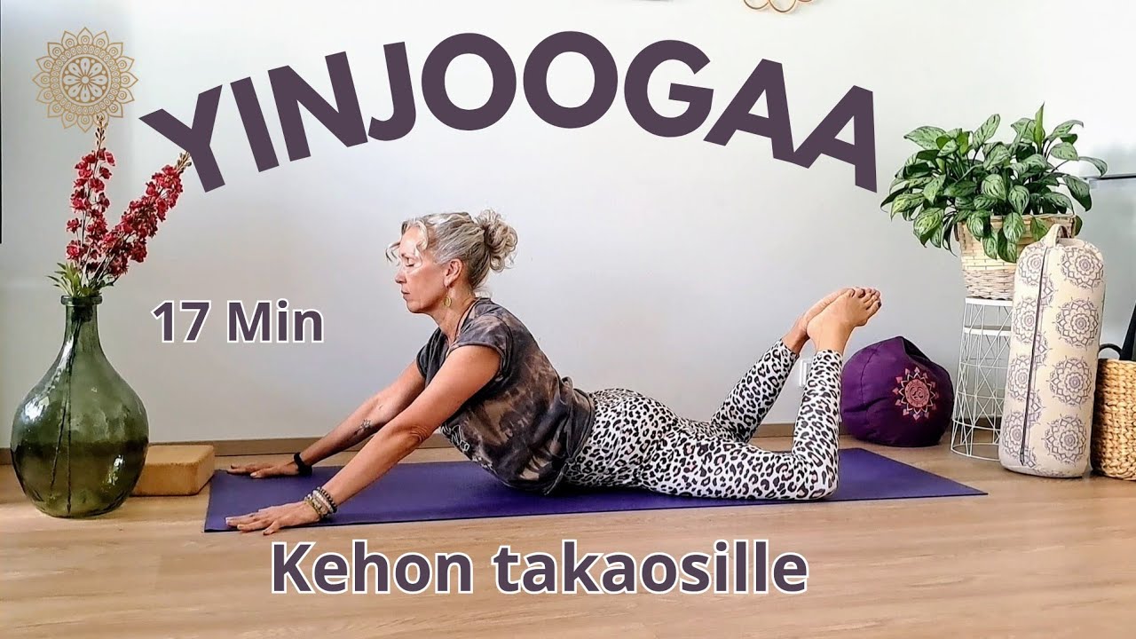  17 Min Koko Kehon Yinjooga (Takaosa-painotus) | Aamuun Tai Iltaan  🌗