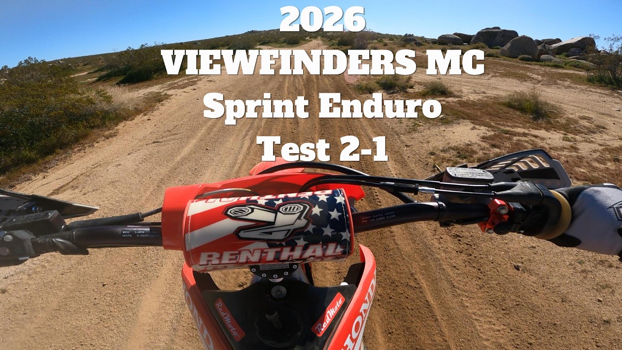 2026 District 37 Viewfinders MC Sprint Enduro (Test 2, #1)