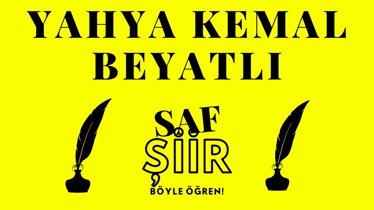 YAHYA KEMAL BEYATLI | BÖYLE ÖĞREN #edebiyatıfullüyoruz
