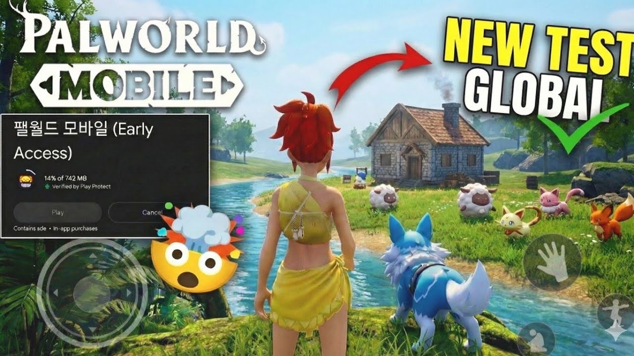 PALWORLD MOBILE 🤯 New Global or  Alpha Test When? | Krafton Palworld Mobile Download !