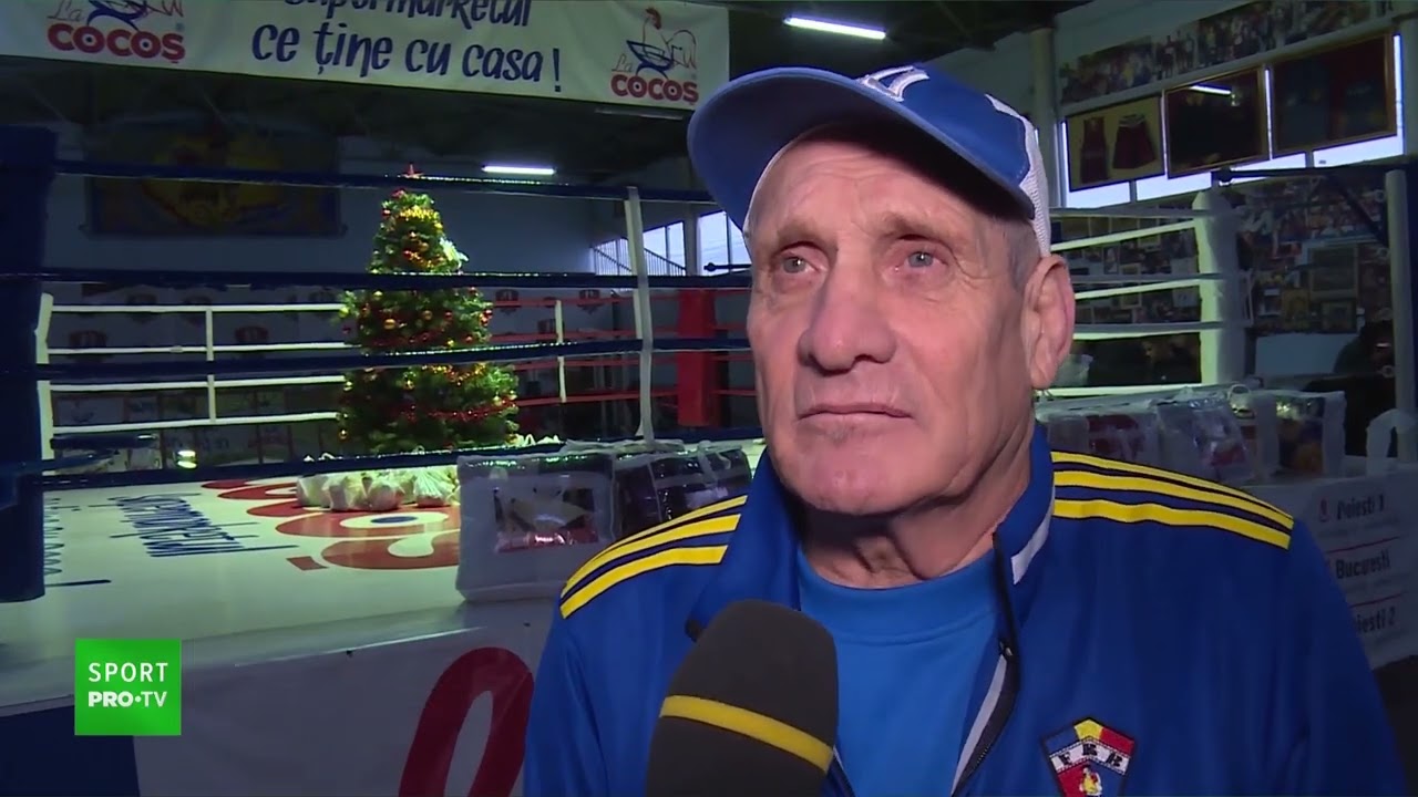 Titi Prosop, antrenorul care l-a făcut mare pe Doroftei, s-a transformat în Moș Nicolae