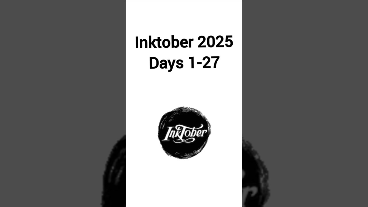 27 Days of Inktober 2025 | Cosmic, Mythical & Steampunk Ink Art