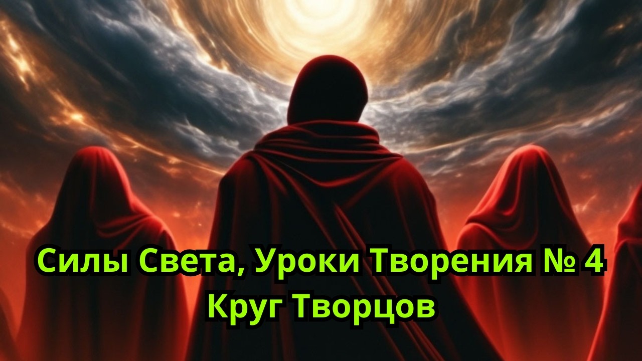 Послание от Сил Света, УРОКИ ТВОРЕНИЯ, Урок четвертый, Круг Творцов
