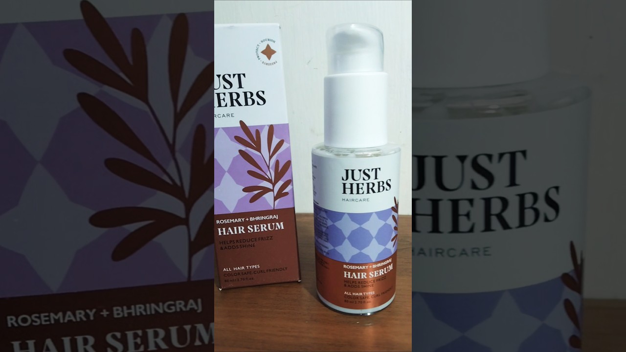 Just herbs hair serum ✨ #yoytubeshort #shorts #short #haircare #hairserum #beauty #reels #makeup #up