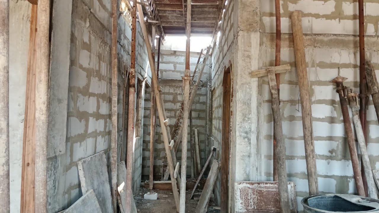 लाइव छत ढलाई(Live slab Casting) सरिए की बैंडिंग और कंक्रीट मिक्सिंग |🏗️🏘️#const @Kuldeepvlogsrjn
