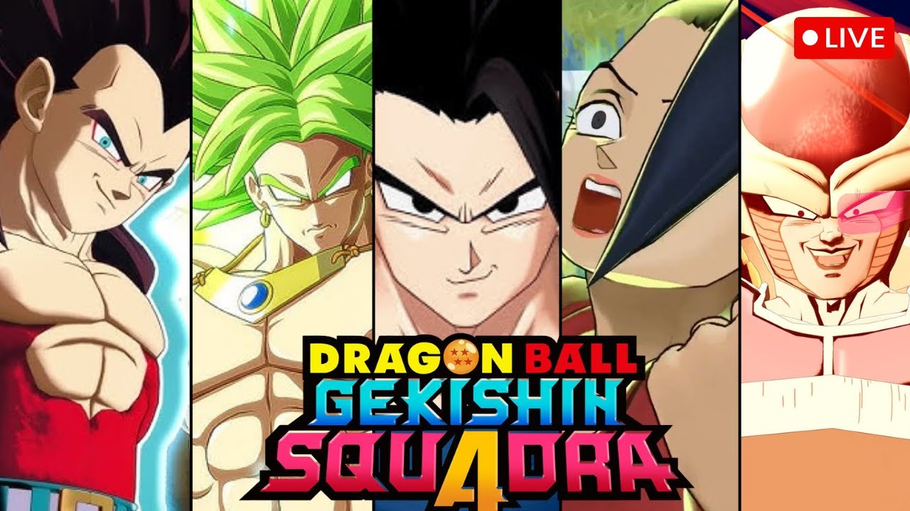 [LIVE🔴] DRAGON BALL GEKISHIN SQUADRA (PARTIE PERSO) - LIVE FR