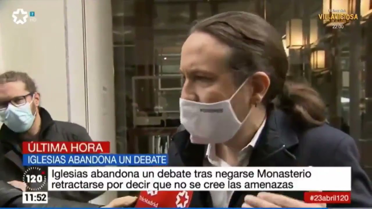 Pablo Iglesias se lamenta: 