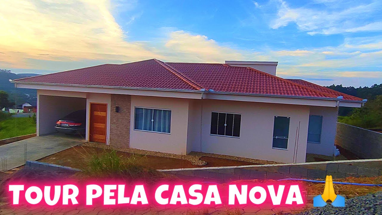 TOUR PELA MINHA CASA PRÓPRIA COM OS MÓVEIS 110M² 🏡✨🙏❤️