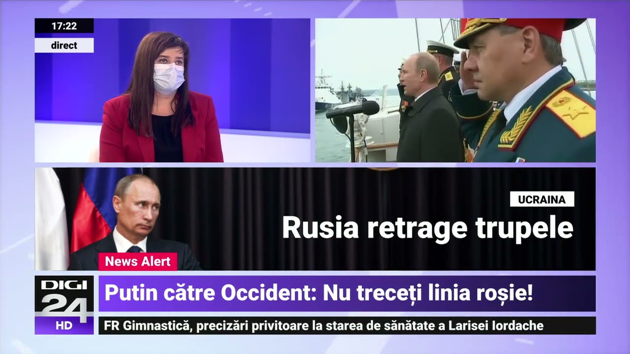 Cristina Cileacu: Vestul a reacționat extrem de bine. Putin și-a mai &icirc;ncordat o dată mușchii