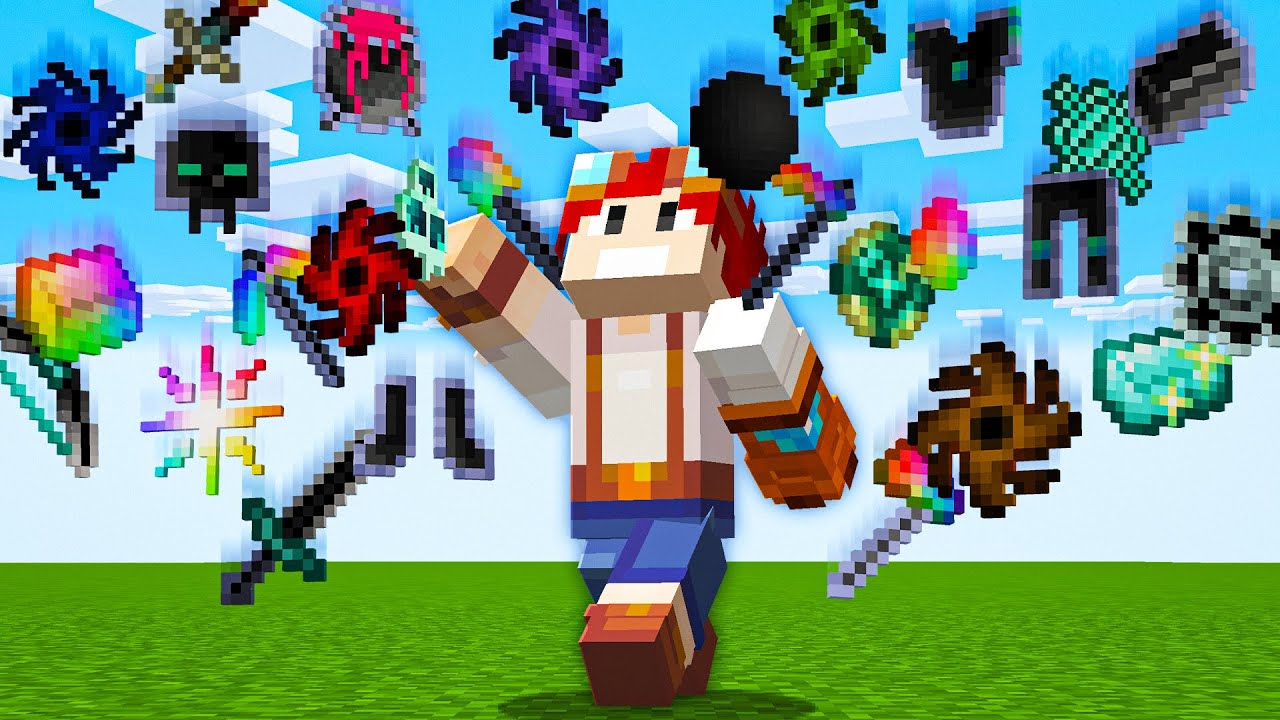 MINECRAFT MAS CHOVE ITENS DO AVARITIA