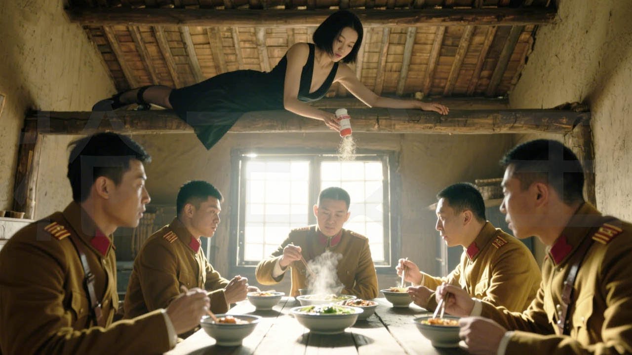 女特工藏身屋頂，投下瀉藥，瞬間消滅日軍一個營    ⚔️  抗日  MMA | Kung Fu
