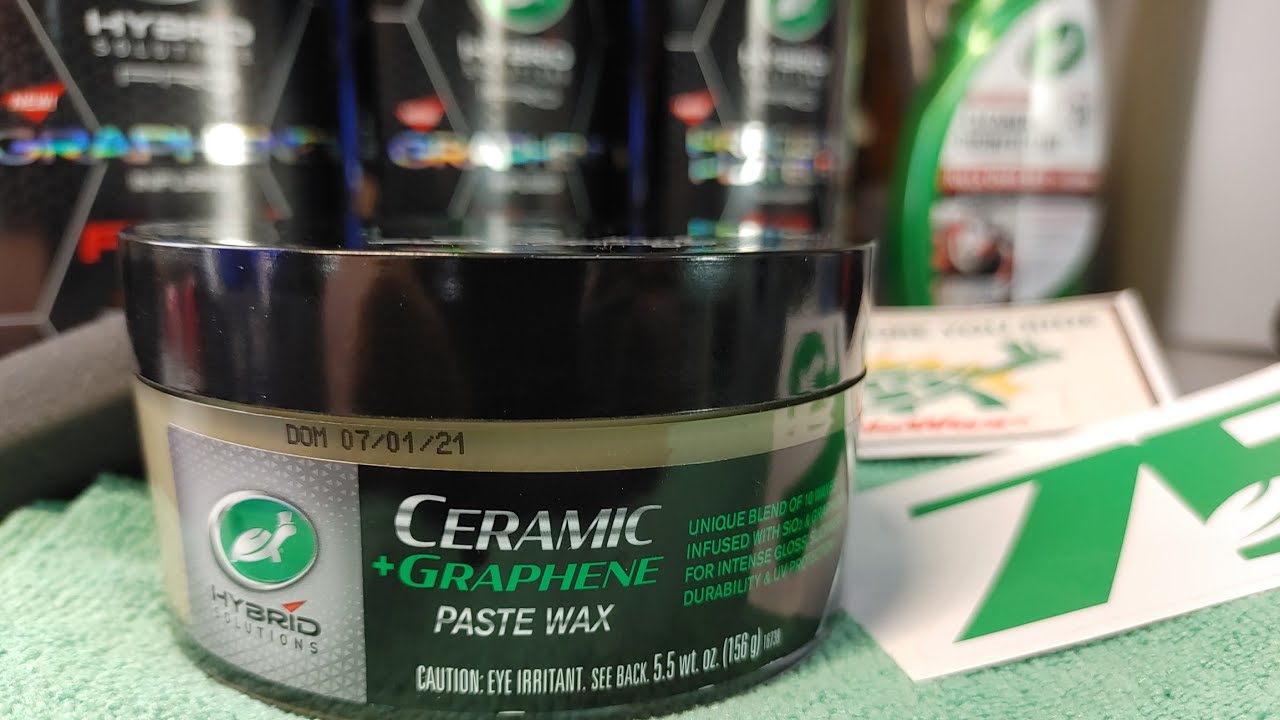 Turtle Wax 75th Birthday Ceramic + Graphene Paste Wax! 10 waxes! 1 Amazing Result!
