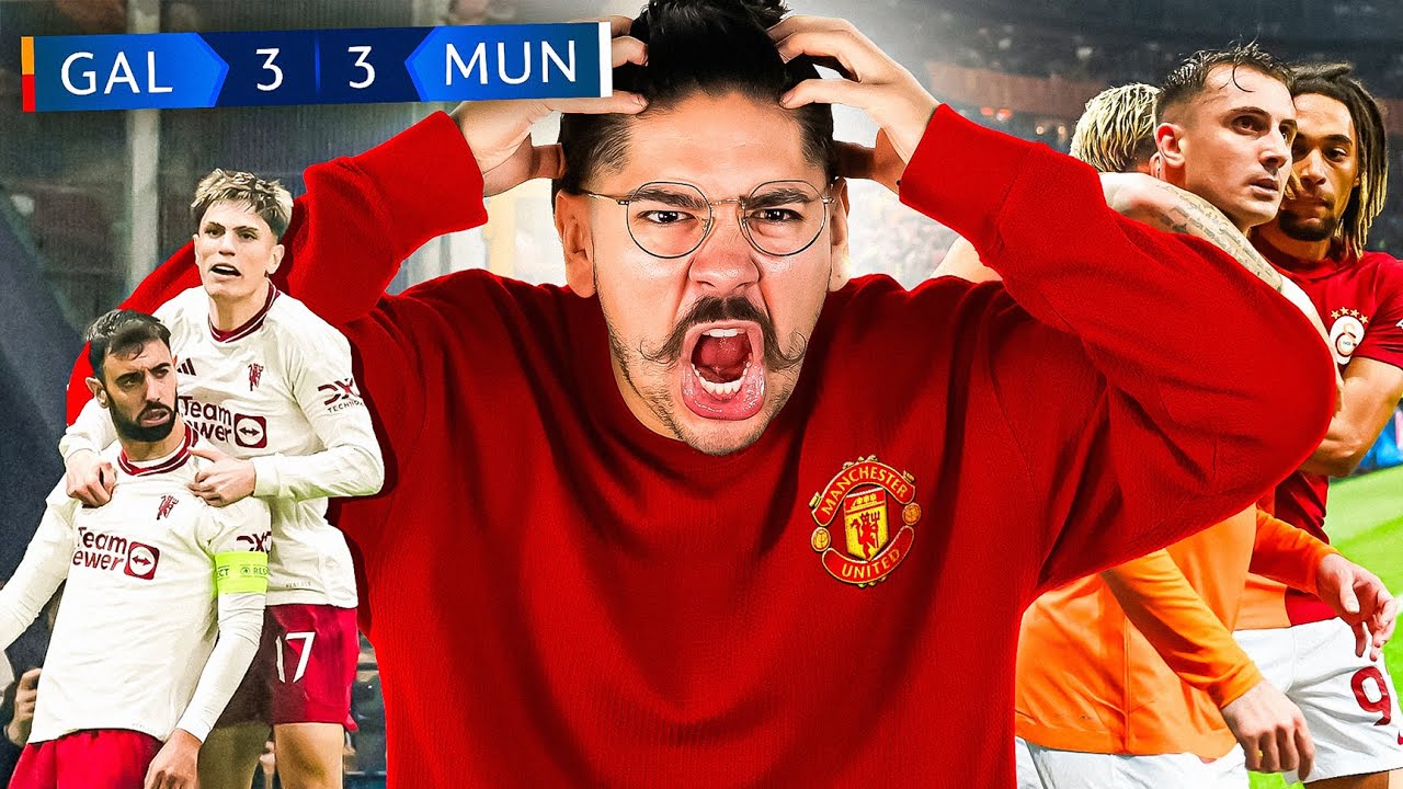 CASTRO REACTS TO 3-3 GALATASARAY VS MAN UTD!