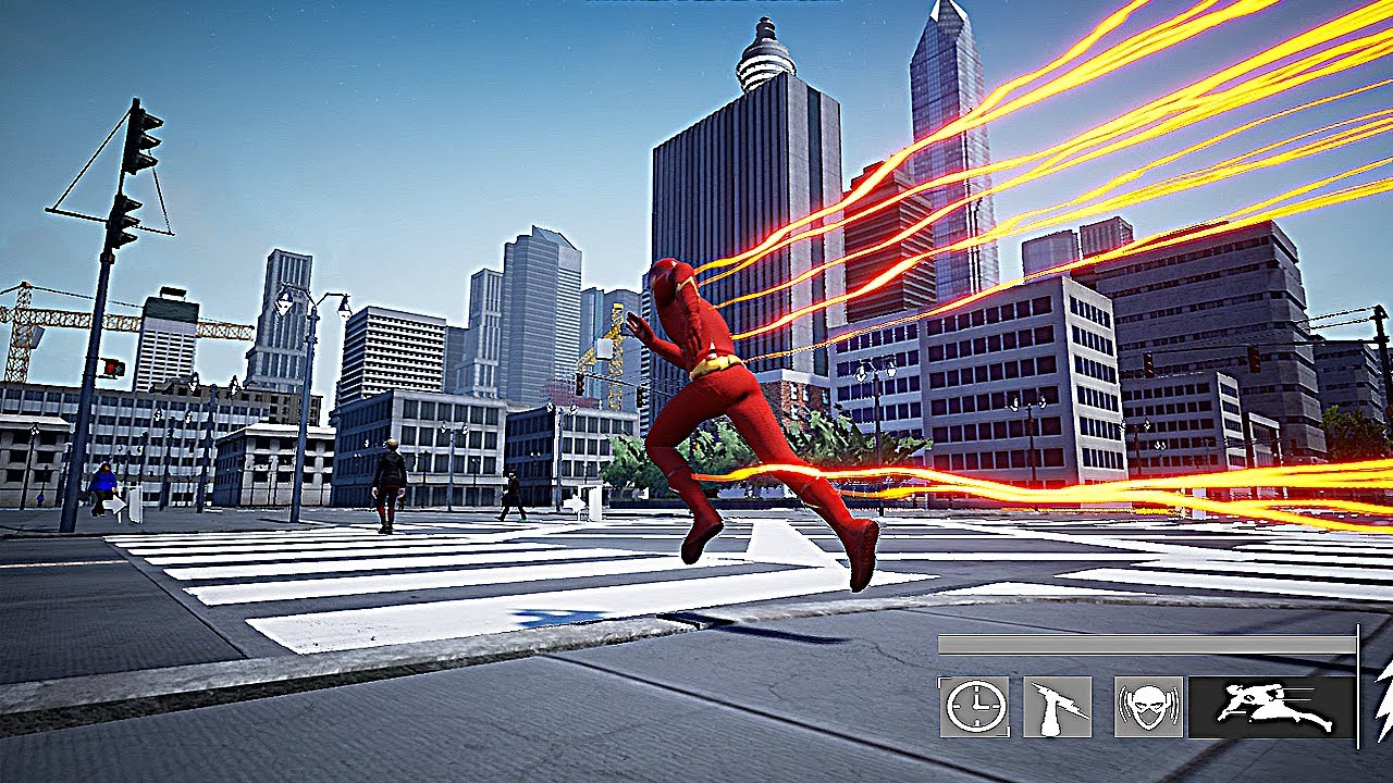 Crisis On Earth One - The Flash Game Open World Free Roam Gameplay (HD) [1080p]