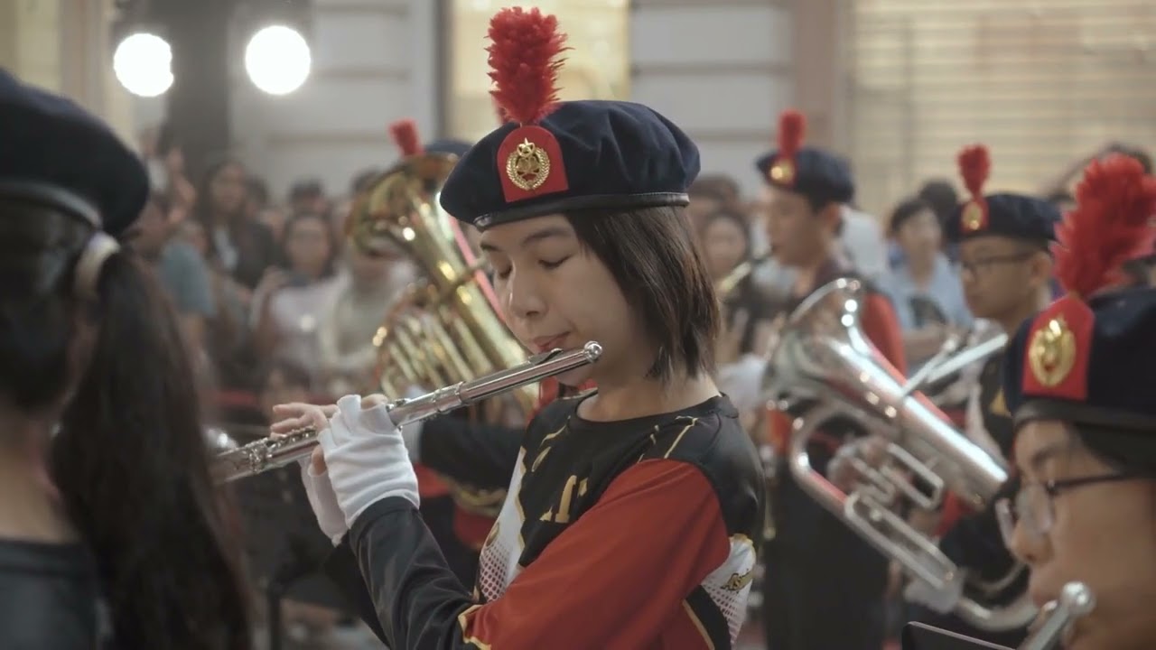 AISS Marching Band | Hextar World Grand Opening Highlights 