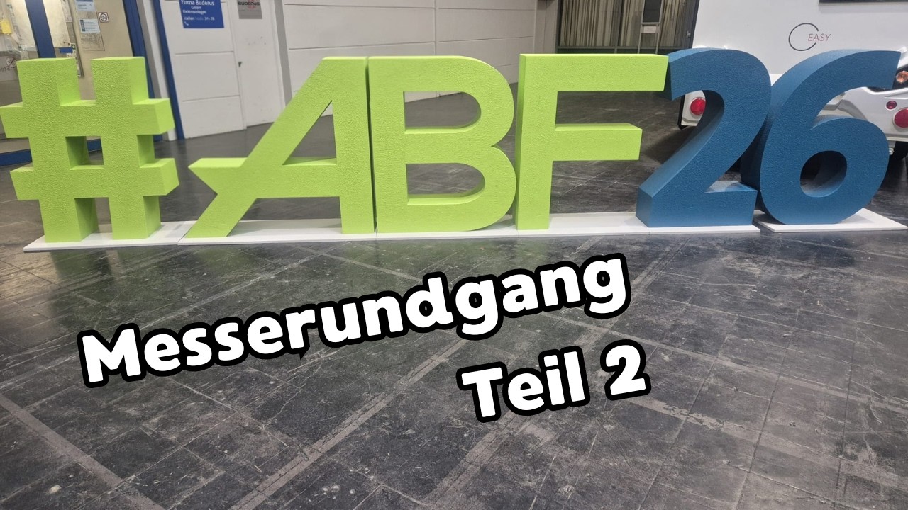 Unser Messerundgang Teil 2 von der Messe ABF in Hannover.