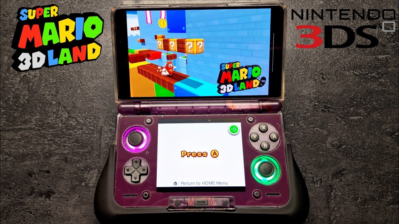 Super Mario 3D Land - Ayn Thor Gameplay