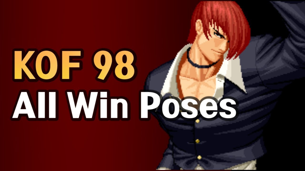 KOF 98: Все позы побед персонажей