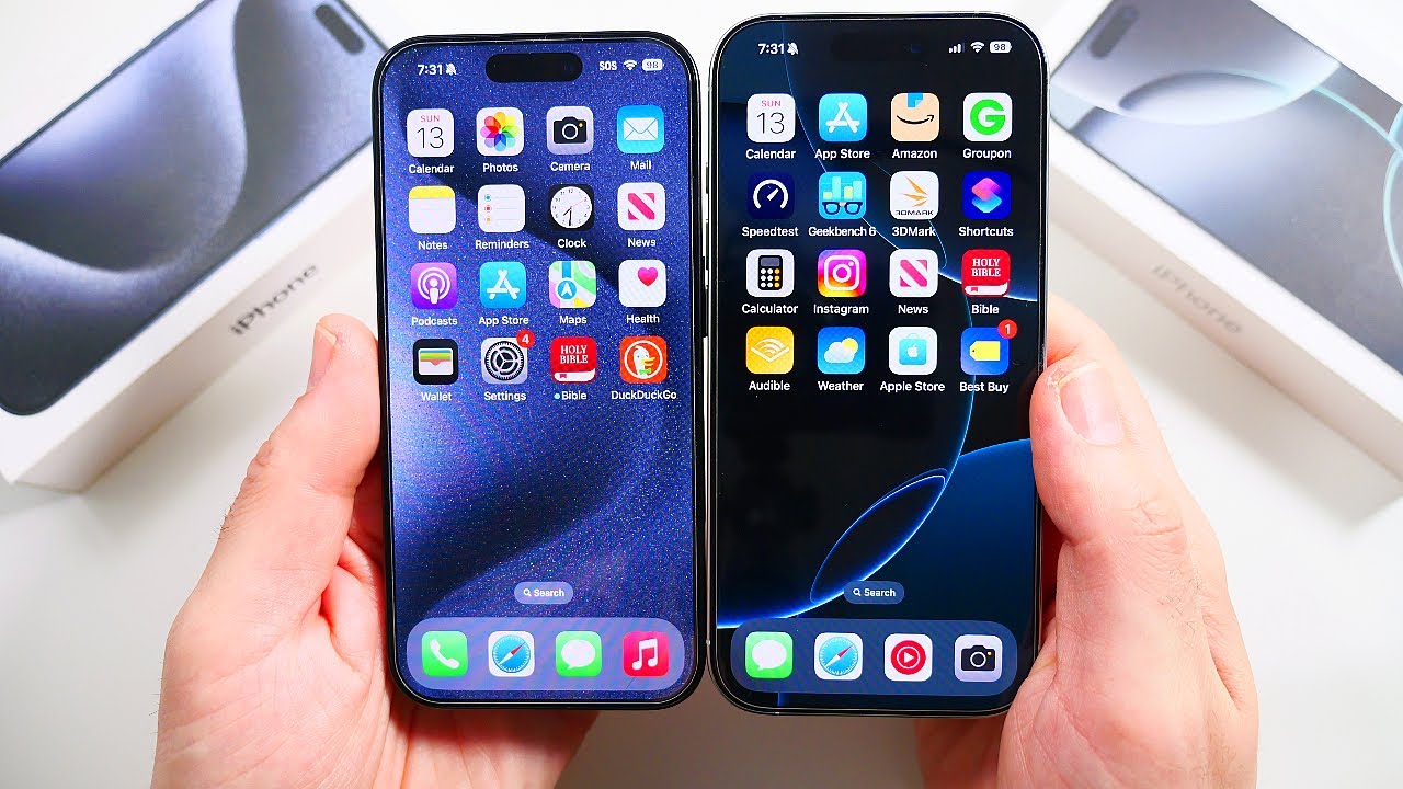 iPhone 15 Pro vs iPhone 16 Pro - Which To Buy in 2025?