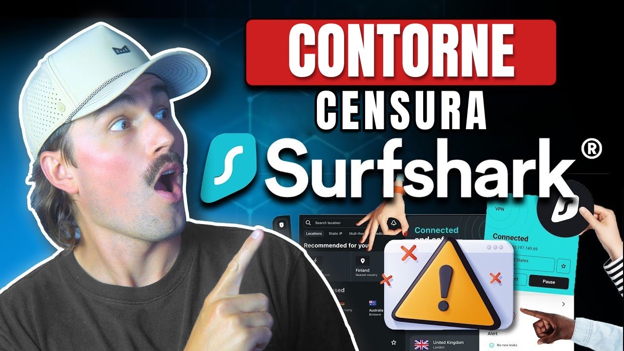 Surfshark MultiHop e Camuflagem Explicados: Como Manter-se Escondido e Seguro Online