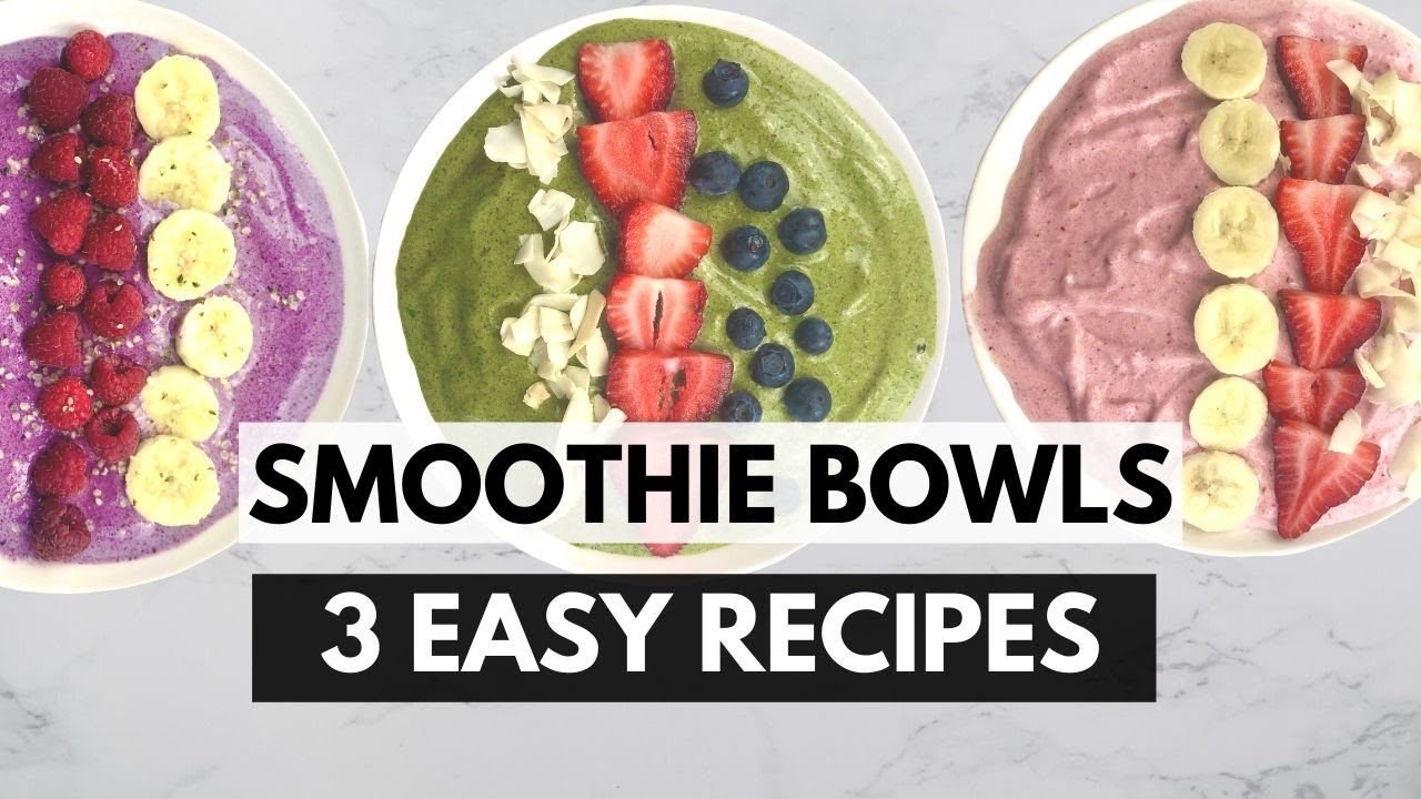 Smoothie Bowl For Weight Loss| Easy + Healthy Recipes  | LadyBoss Lean Recipes