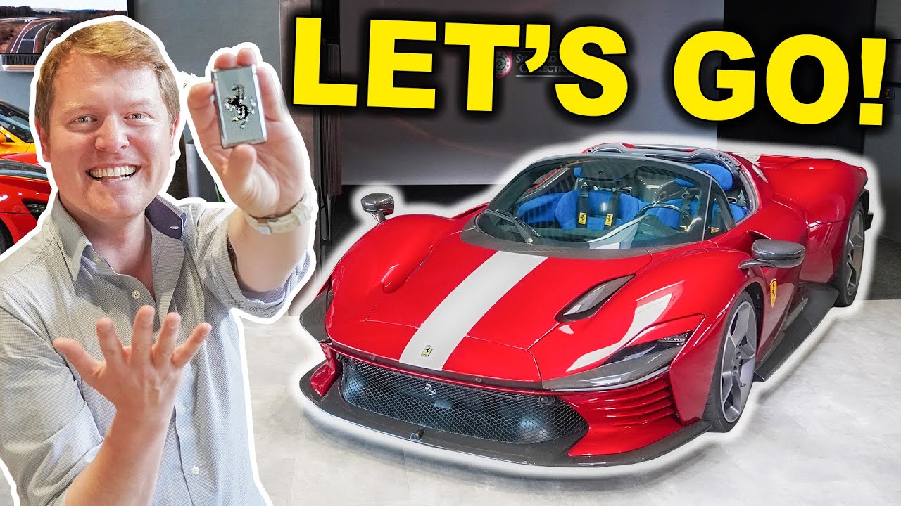 My DREAM is HERE! First Drive in New FERRARI DAYTONA SP3