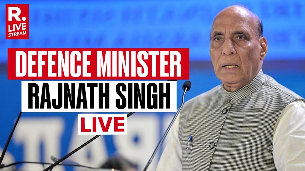 LIVE: Defence Minister Rajnath Singh Inaugurates National Defence Industries Conclave | Delhi