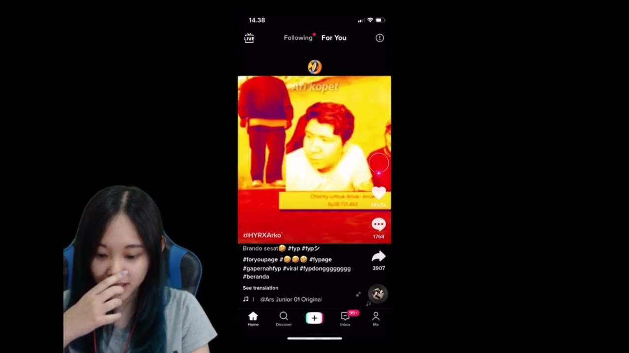 Vanjess reaction windah basudara toxic lucu
