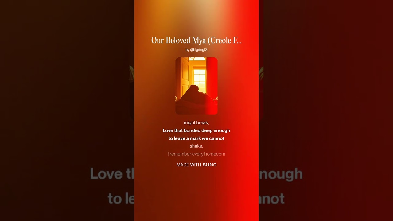 Our Beloved Mya (Creole Folk Rock) (Male) | Verman Bedessee and BDC A.I.M. Band