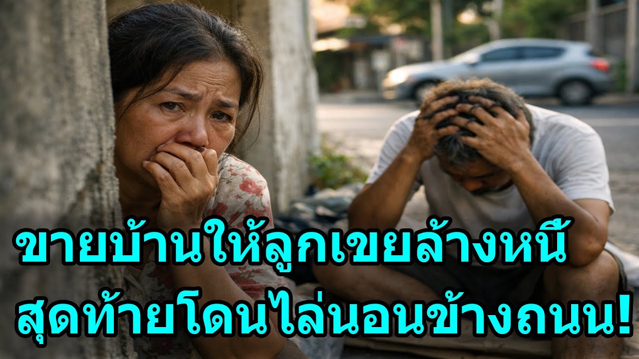 ขายบ้านไม้สักเอาเงินให้ลูกเขย สิ่งตอบแทนที่ได้คือข้าวบูดและการถูกไล่ให้ไปตาย!
