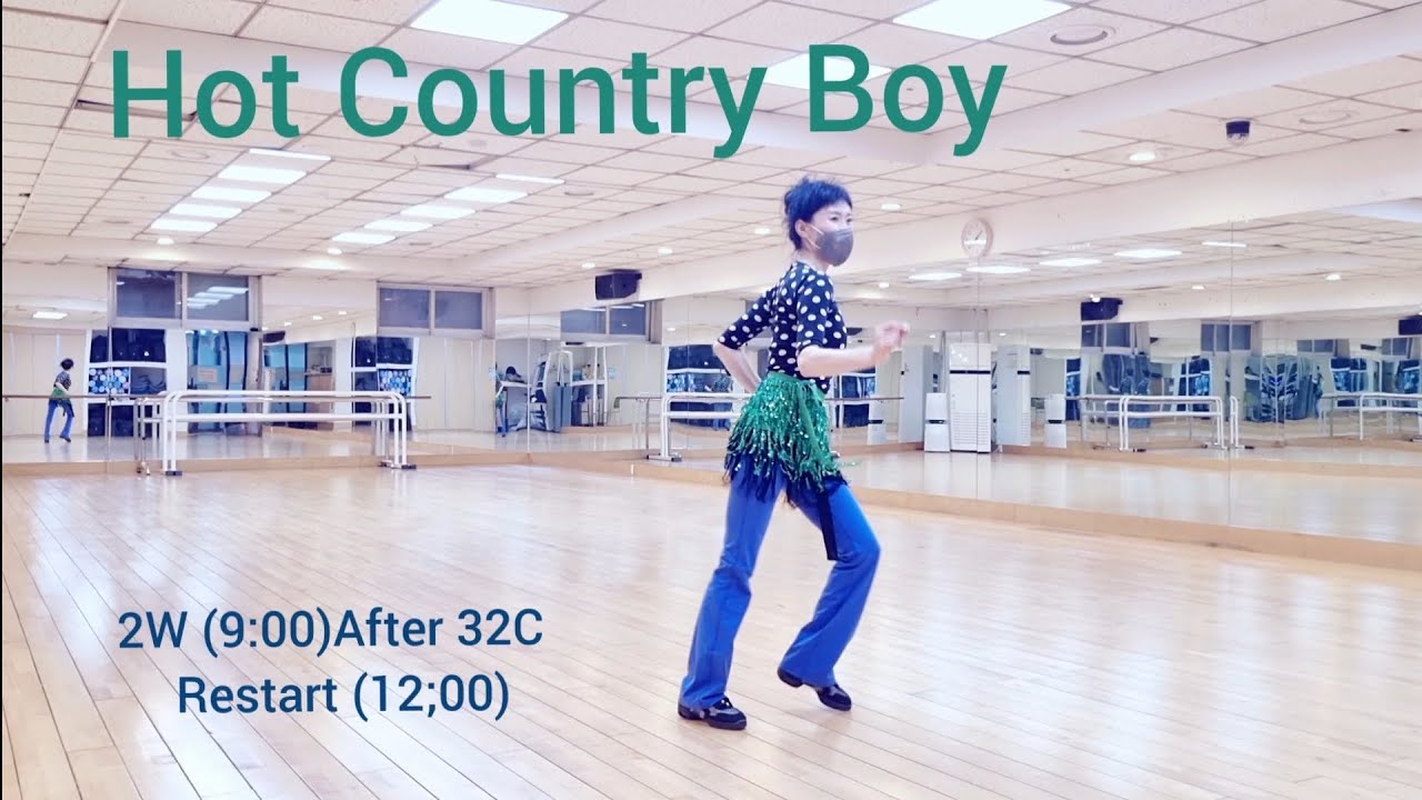 Hot Country Boy linedance  / Cho:Rob Fowler  & Michelle Risley