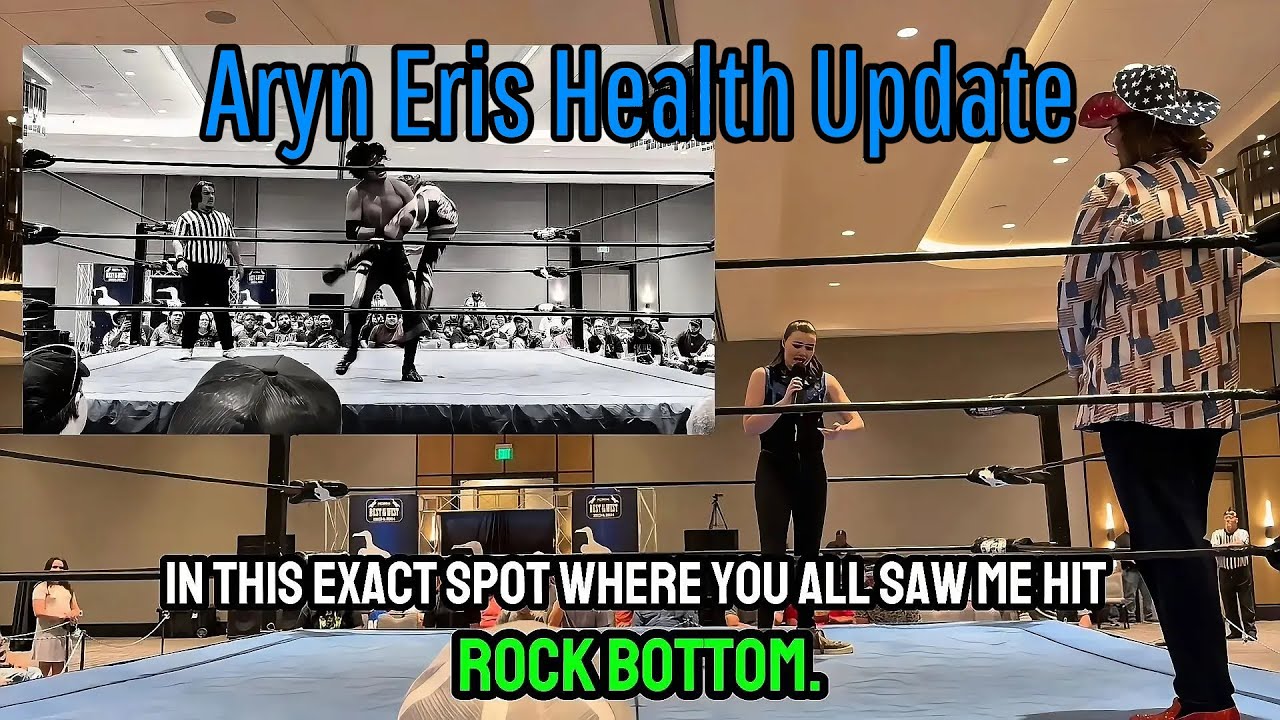 Rampage Wrestling Sole Survivor 2 - Aryn Eris gives health update #independentwrestling Abilene, Tx