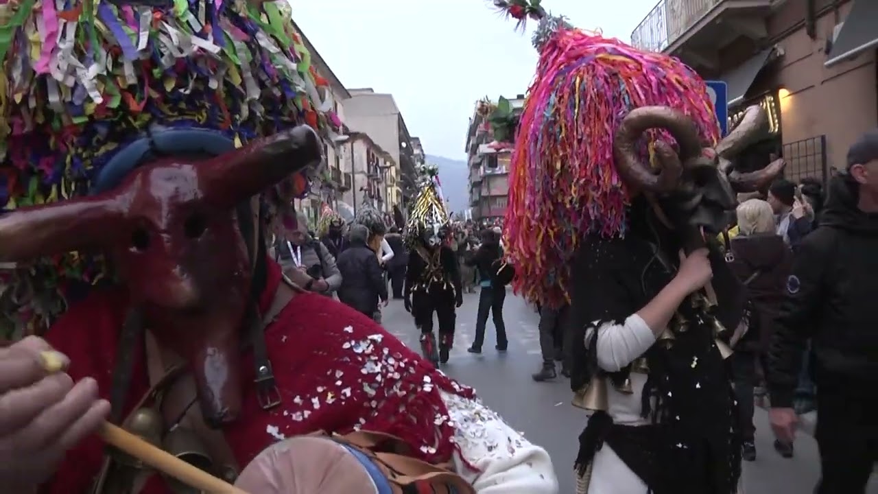 Tutto pronto a Isernia per il Carnevale europeo delle maschere zoomorfe - 20/02/2024