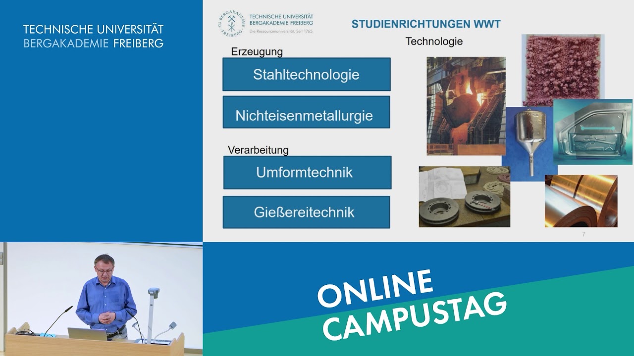 Werkstoffwissenschaft und Werkstofftechnologie (Diplom)/ Gießereitechnik (B.Sc/ M.Sc.)