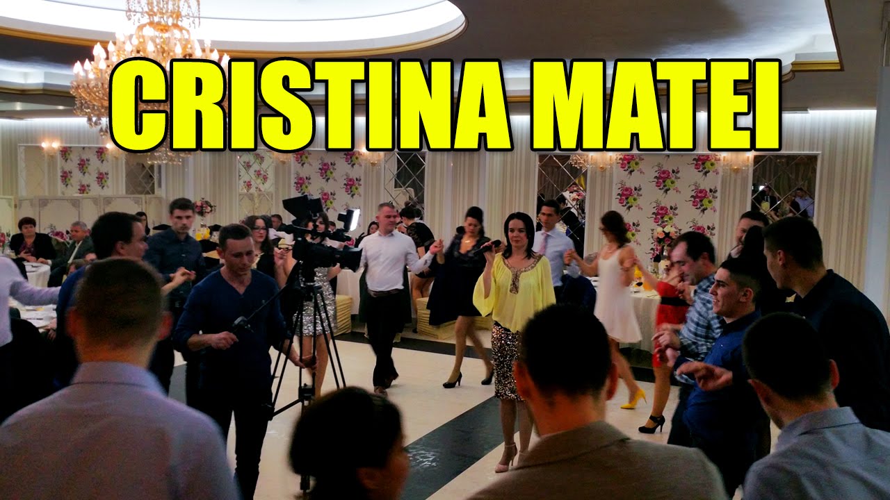 dj nunta bacau - solista nunta - Cristina Matei - Hai romani de peste sate - Botez 0755436549