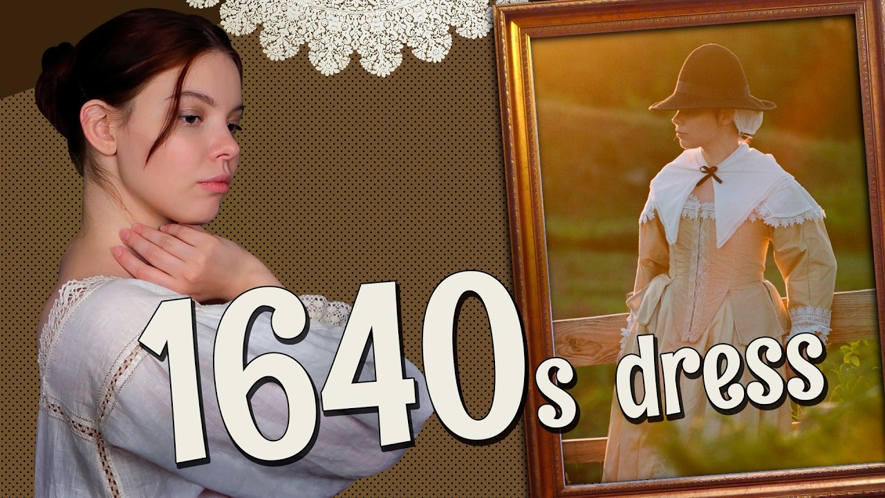 DRESSING UP in the 1640s dress