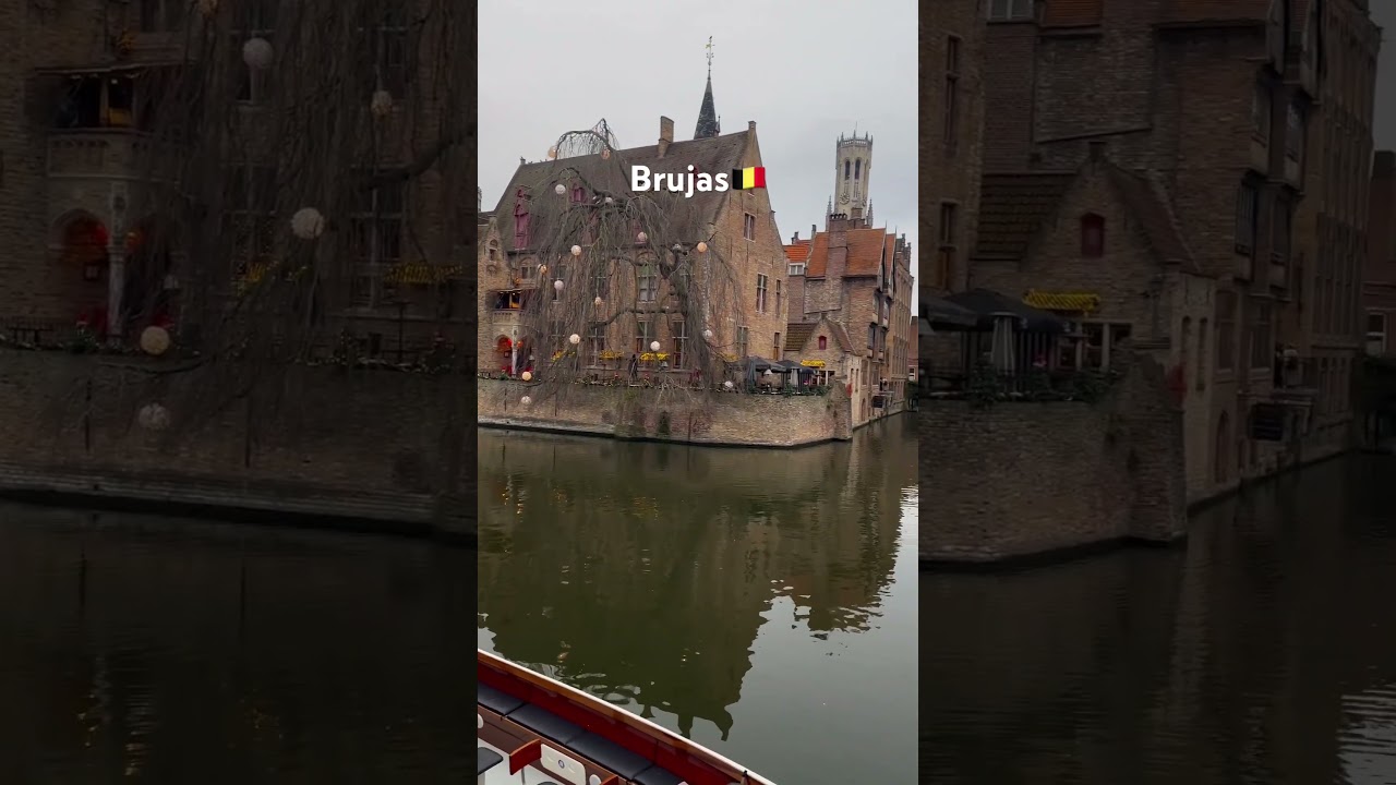 Brujas🇧🇪 la esquina m&aacute;s visitadade esta ciudad medieval #b&eacute;lgica #europe #viajesporelmundo #brujas