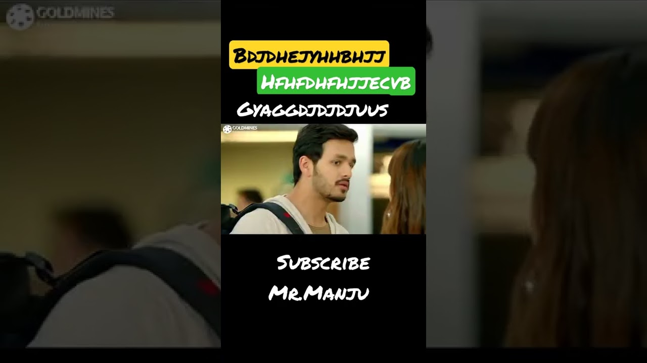 Mr.ManjuMr. Majnu (2020) New Released Hindi Dubbed Full Movie | Akhil