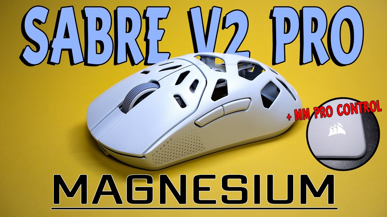 Une Souris Corsair en MAGNESIUM (+ new tapis)