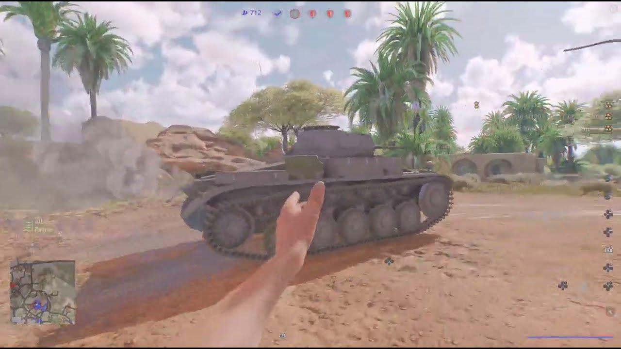 Enlisted (PS5)TUNISIA(Allies BR2)Kahif cave village East(Invasion)Attack/No Commentary2601072219