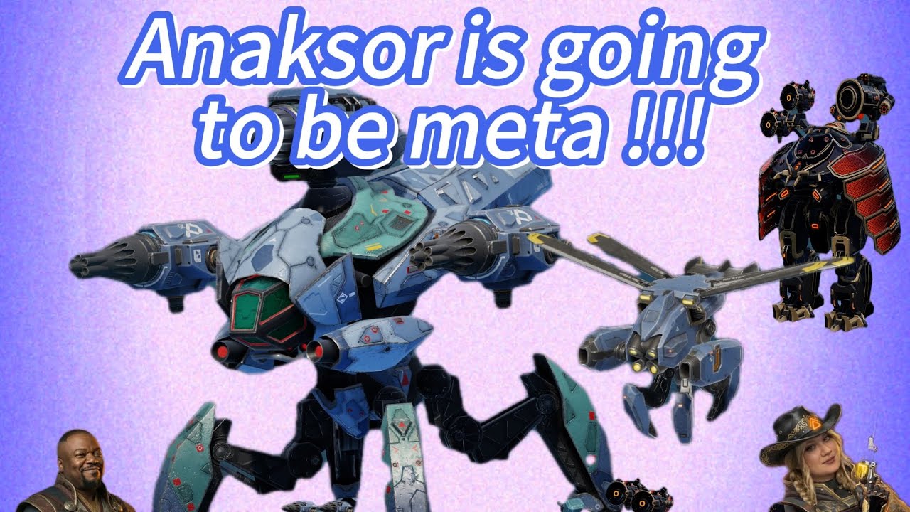 The Anaksor is WAY better than last time | War Robots test server | WR