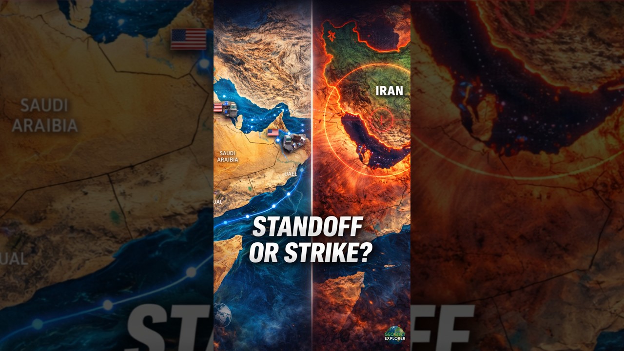 What If the US Attacks Iran? 🌍🔥 Geography Explained 🗺️ #usa #iran #warzone