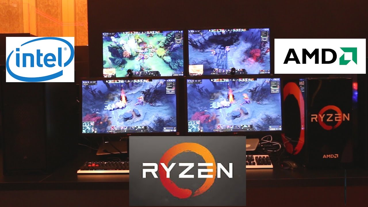 AMD Ryzen Demo VS Intel i7 6900K. Is it Faster ?