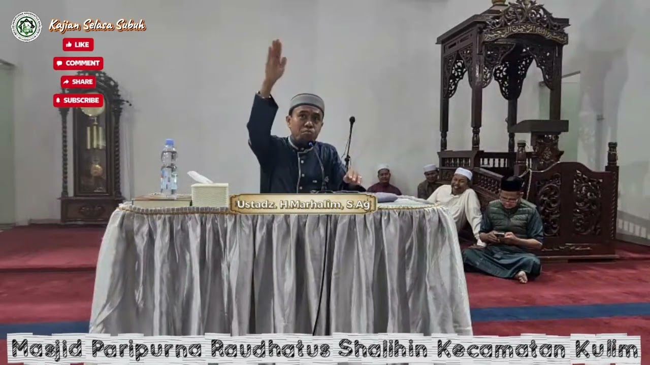 Ustadz  H  Marhalim, S Ag