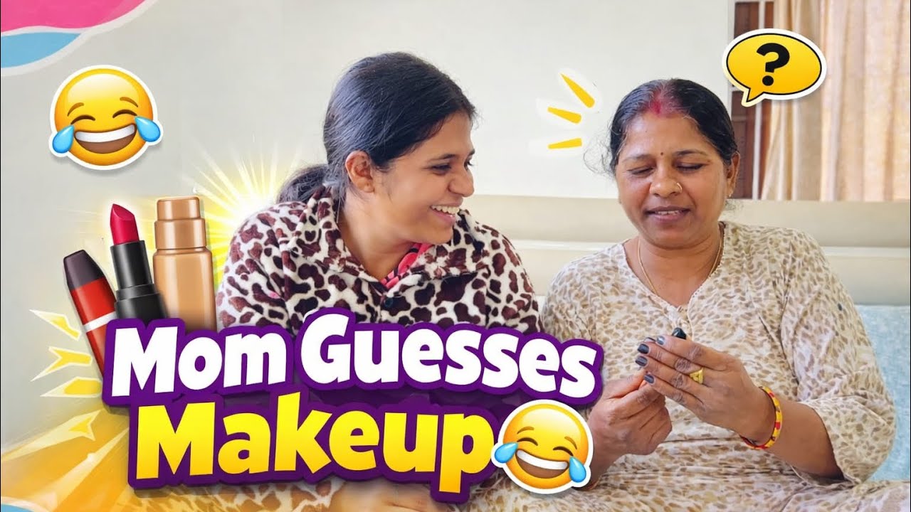 Guess The Makeup With My Mom 😂 | Too Funny!