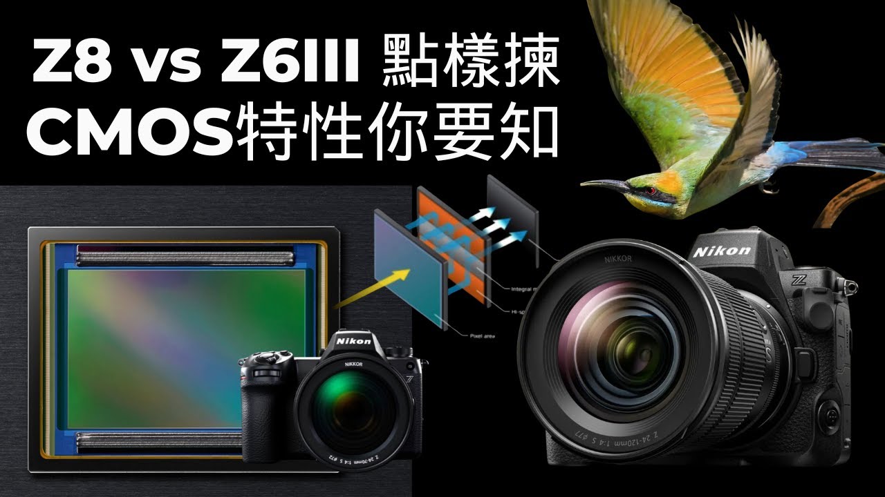 Z8 vs Z6III 點樣揀 CMOS特性你要知