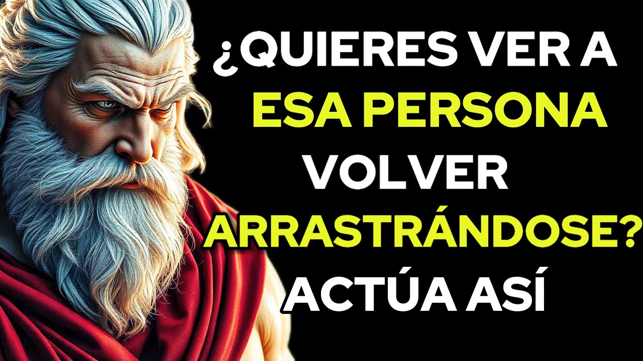 ¿Te Bloqueó? Haz Esto y Volverá ARRASTRÁNDOSE – No Falla | Estoicismo